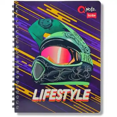 Cuaderno 105 Argollado. 7 Materias. Pasta Dura Masculino Cuadriculado