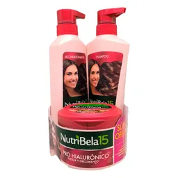 Nutribela Shampoo Acondicionador y Tratamiento