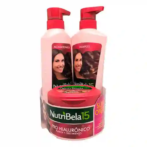 Nutribela Shampoo Acondicionador y Tratamiento