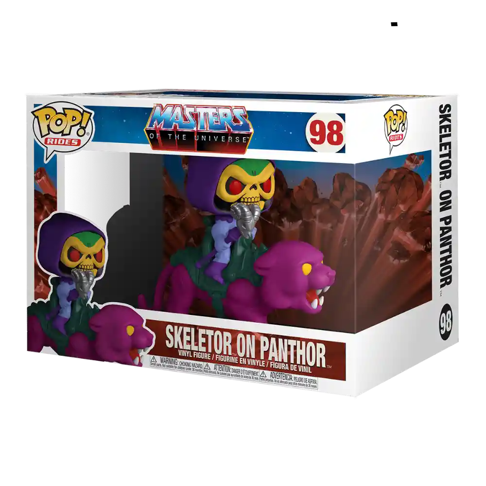 Skeletor On Panthor Funko Pop Masters Of The Universe 98