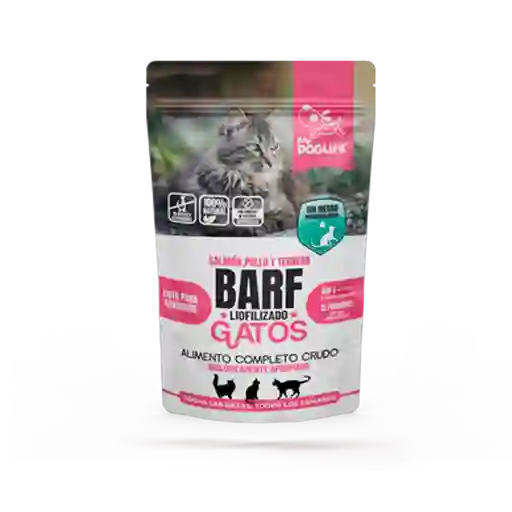 Dieta Barf Gato Alimento Liofilizado Barf Gatos 400 Gr 12 Porciones