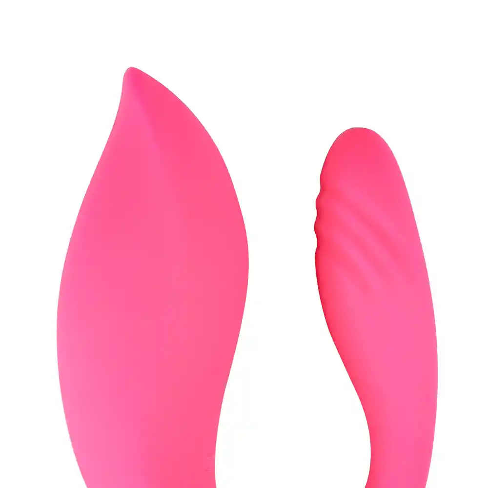 Vibrador Doble Estimulación Pinza Control Remoto