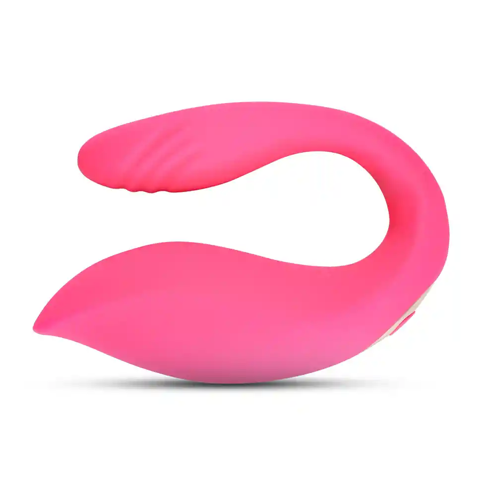 Vibrador Doble Estimulación Pinza Control Remoto