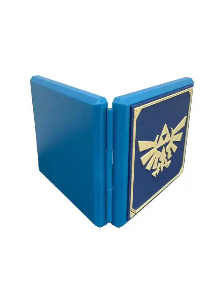 Porta Juegos Nintendo Switch Zelda Escudo Azul (12 Juegos)