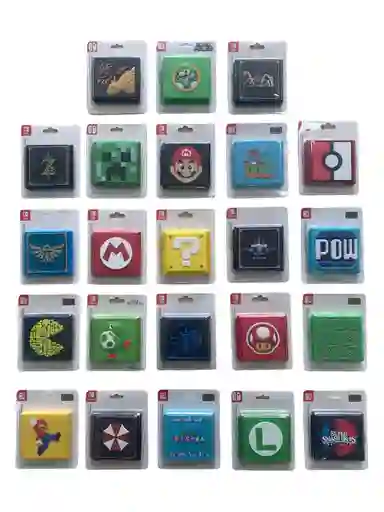 Porta Juegos Nintendo Switch Diseños (12 Juegos)