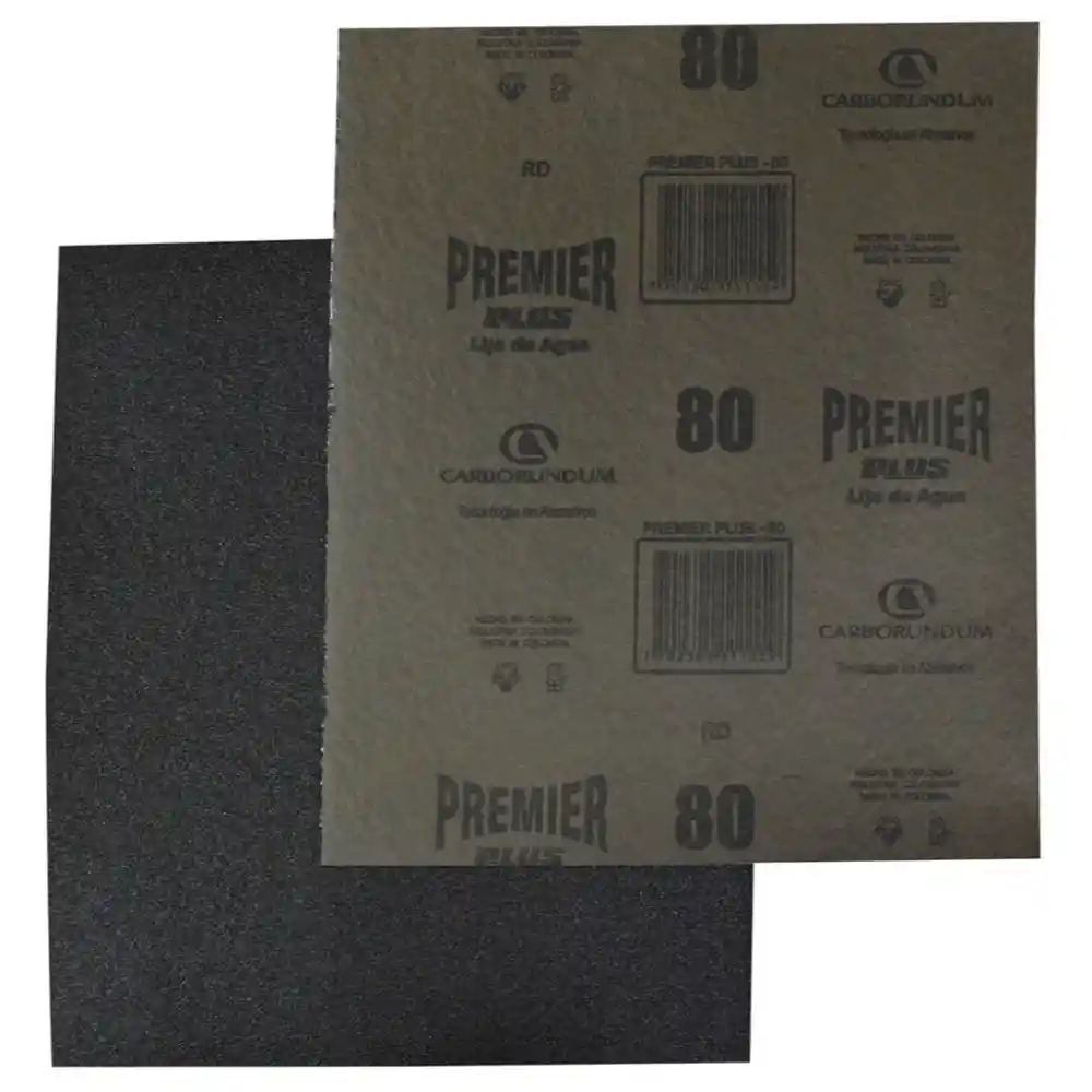 Lija Premier Carborundum 80 (lijado En Agua)