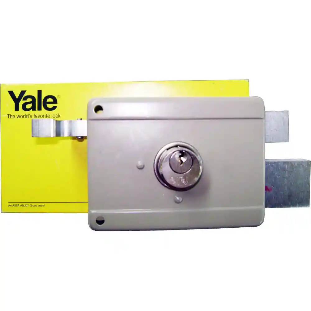 Chapa De S/p Yale 3610-60 Con Cadena Izquierda Llave Punto (3047)