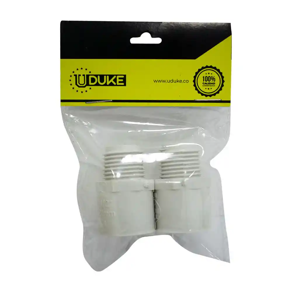 Adaptador Macho 1/2 Pvc Pqt X 2 Uduke