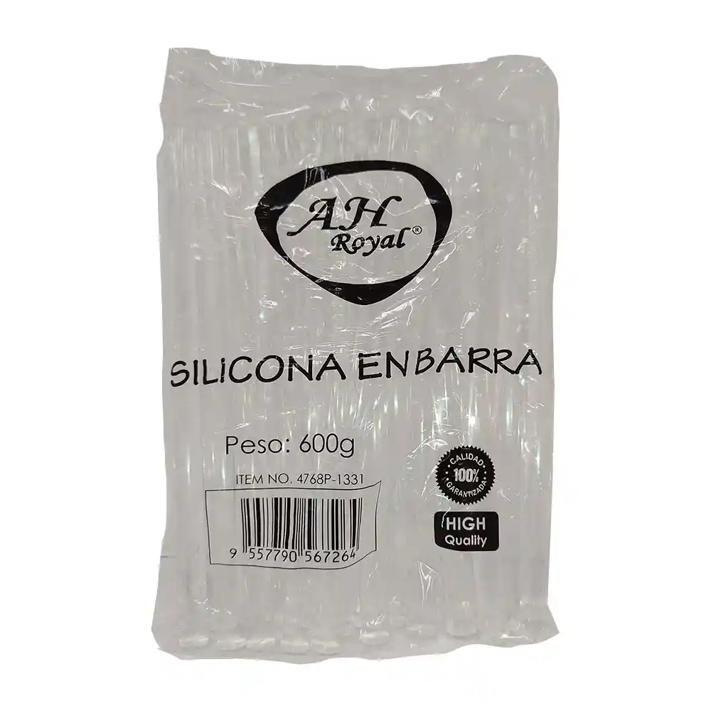 Silicona Barra Gruesa Ah Royal 30 Barras (600 Gms - 21 Cms)