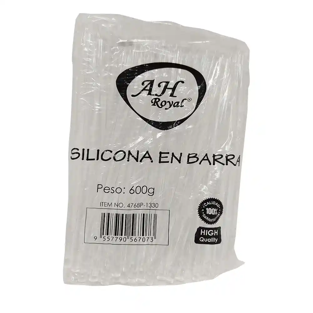 Silicona Barra Delgada Ah Royal 65 Barras (600 Gms-21 Cms)