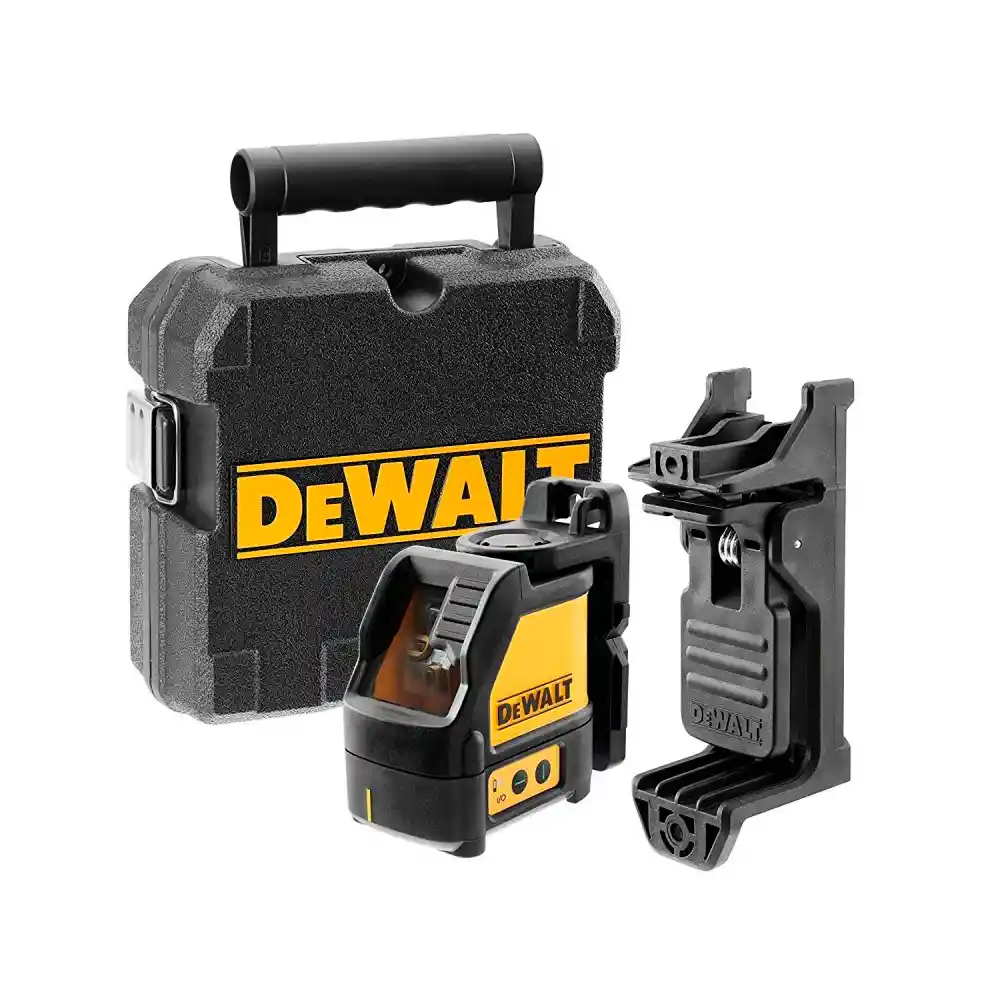 Nivel Laser Dewalt 15 Mts Autonivelante 2 Lineas En Cruz (dw088k)