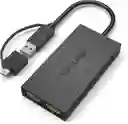 Adapatador De Usb 3.0 Y Tipo C A Doble Hdmi Wavlink