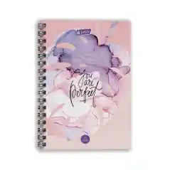 Cuaderno 105 Argollado Tapa Dura Femenino Cuadriculado