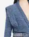 Chaqueta Kimono Denim Azul Medianoche Ultraoscuro XS Chevignon