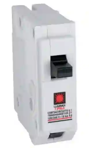 Breaker Taco Monopolar 1 X 15 Amps Steck - Luminex Enchufable