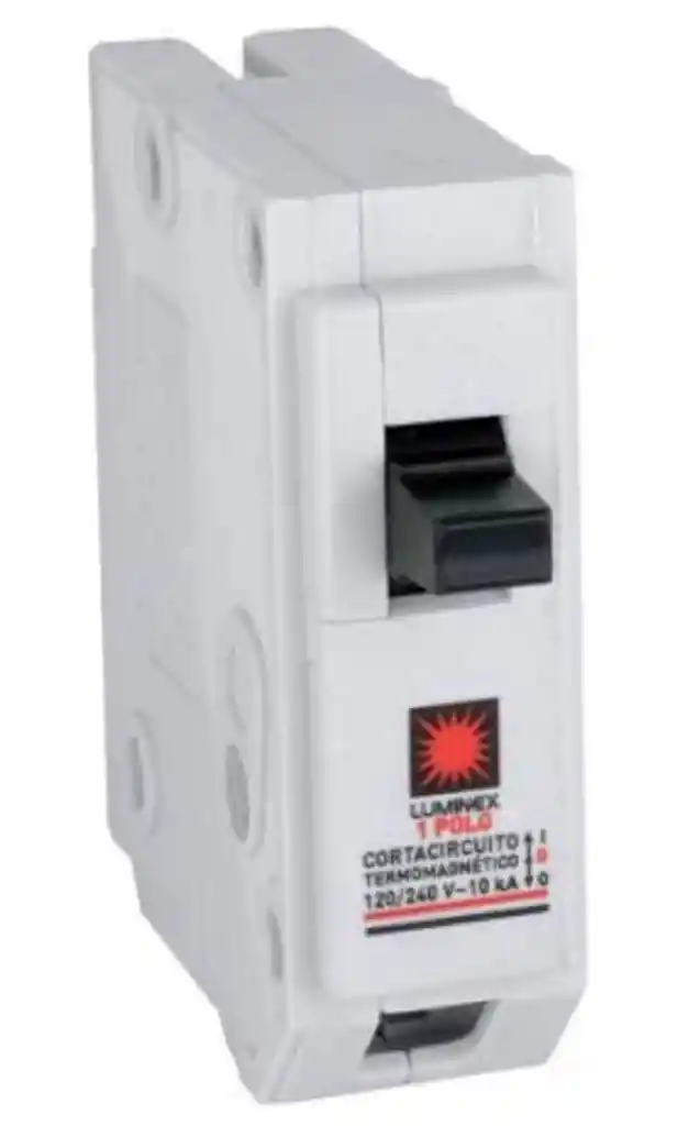 Breaker Taco Monopolar 1 X 15 Amps Steck - Luminex Enchufable