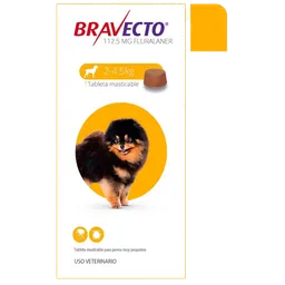 Bravecto 2 - 4.5 Kg (amarillo)