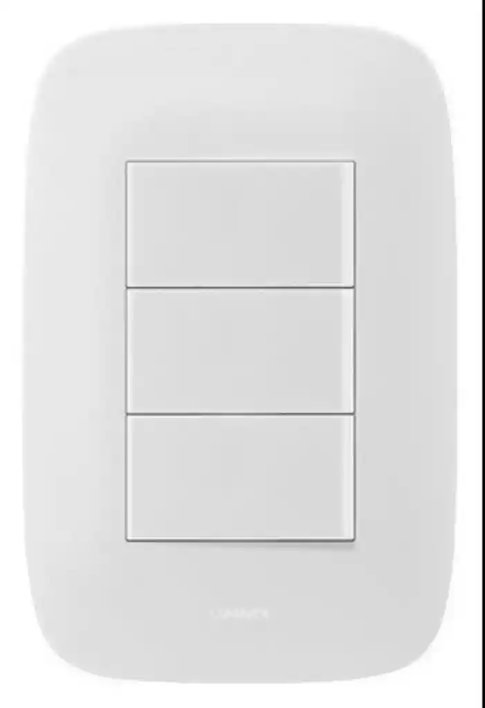 Interruptor Triple Blanco Galica 2 Legrand