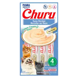 Inaba Cat Snack Churu 4 Piezas Receta De Atun 56 Gr