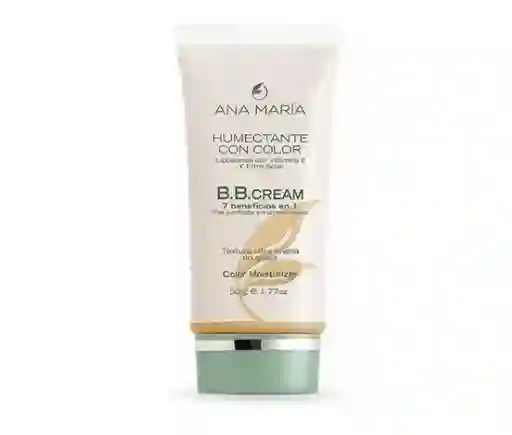 Ana Maria Humectante Con Color Bb Cream Color Medio