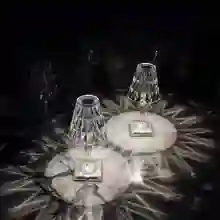 Lámpara Led De Proyección De Cristal De Diamante