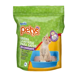 Arena Para Gatos Petys Aglomerante X 4.5 Kls