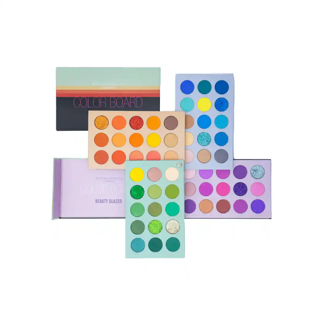  Sombra Color Board BEAUTY GLAZED 