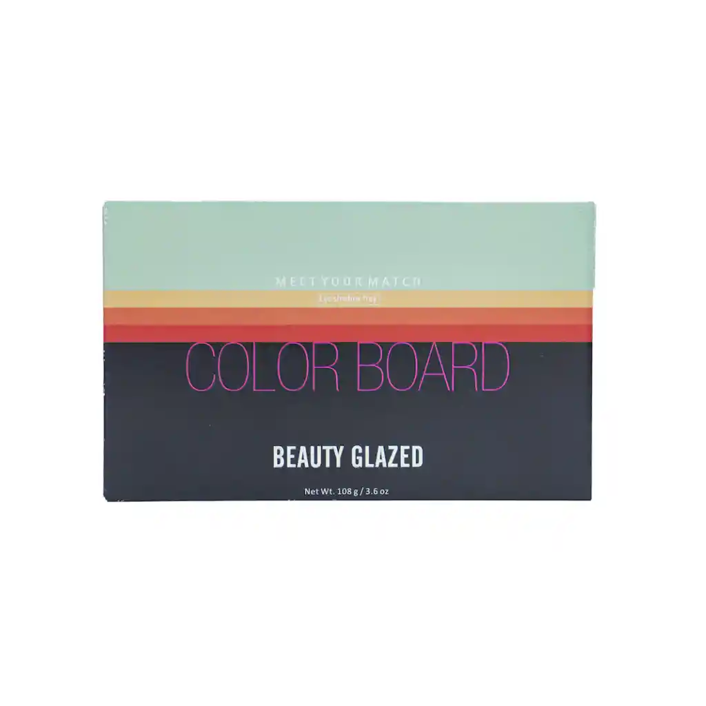  Sombra Color Board BEAUTY GLAZED 