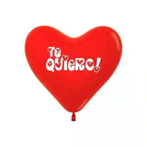 Bomba Globo Corazón Te Quiero X12 Serpentex