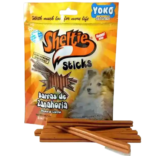 Sheltie Sticks Barras De Zanahoria 15 Gr