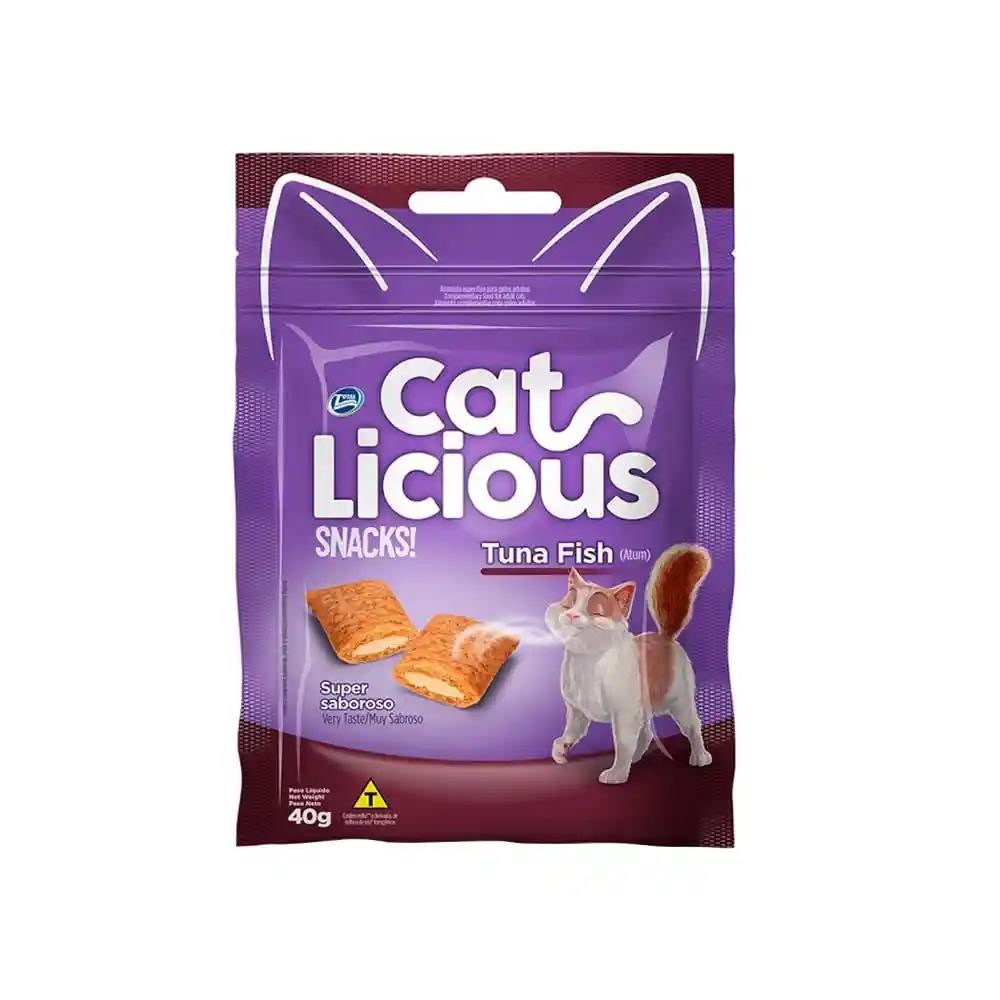 Snack Cat Licious Atun X 40g