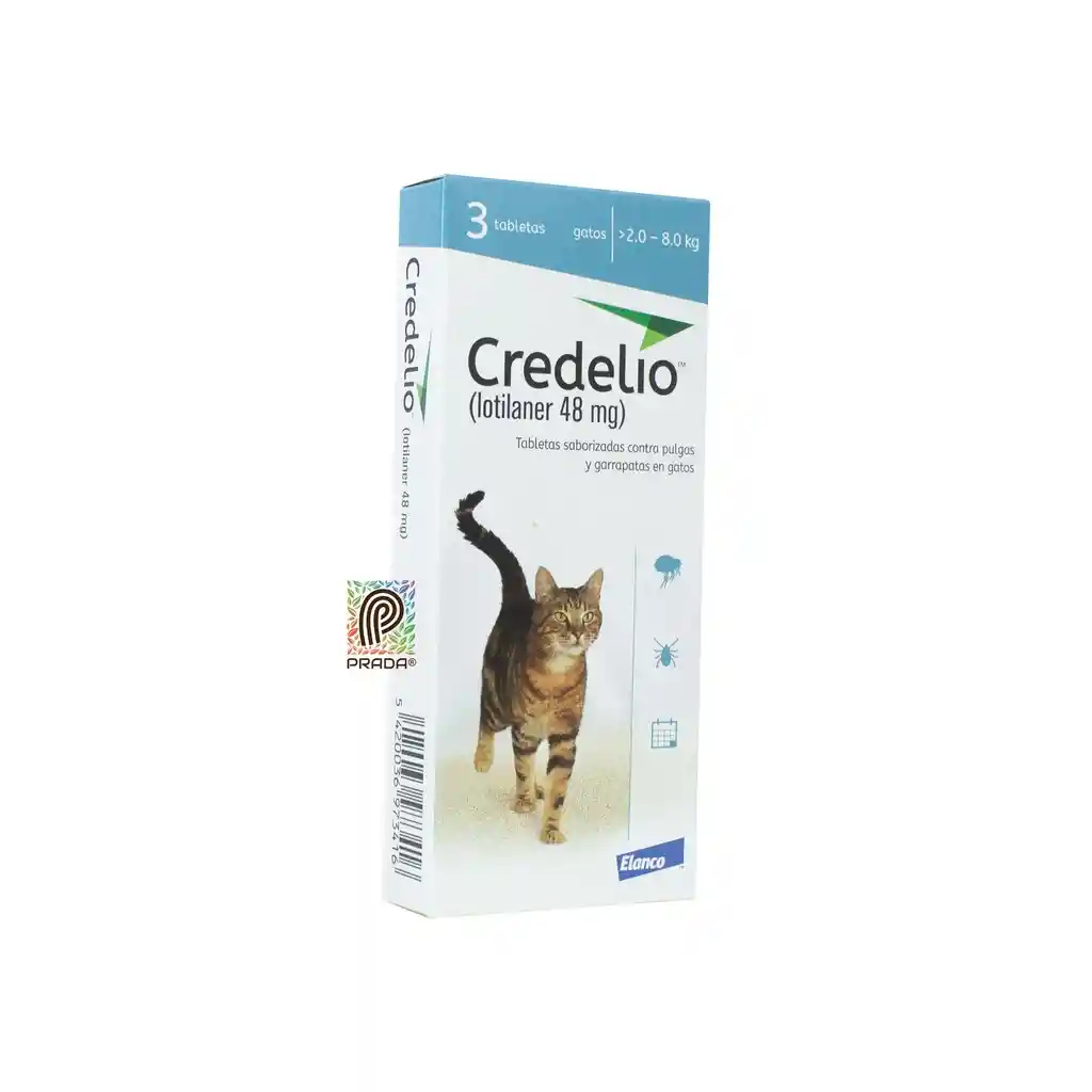 Credelio Cat Tab 48mg X 3 Tabletas