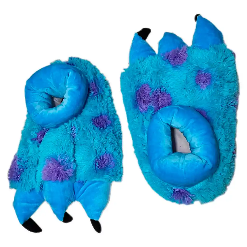 Babuchas Garras Sullivan Monster Inc Para Niños Antideslizan 30-32