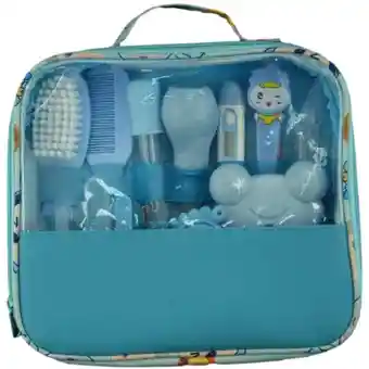 Kit De Aseo Completo Y Cuidado Personal 14 Piezas Azul