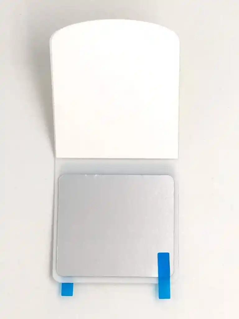 Stand Para Celular Con Adhesivo Diseño Cara Blanco