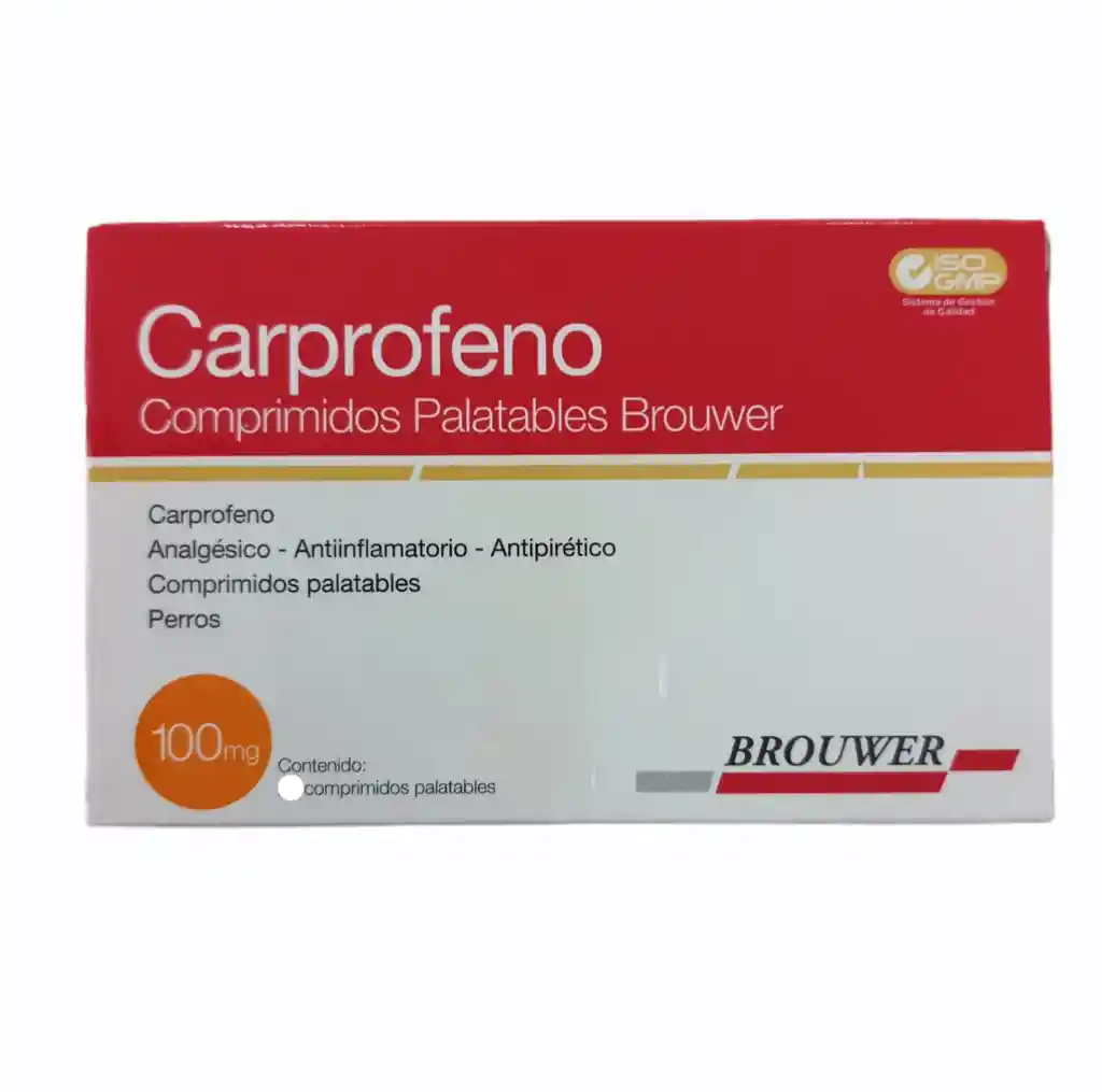 Carprofeno 100 Mg Sobre X 4 Tabletas