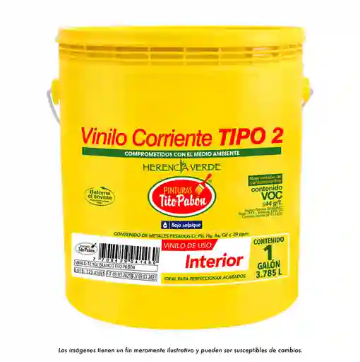 Vinilo T2 Tito Pabon 1/4 Blanco