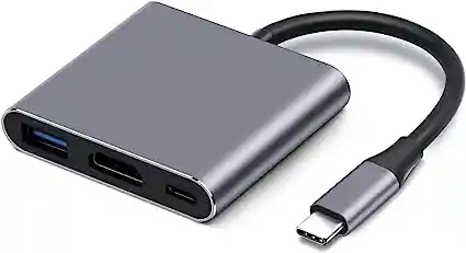 Adaptador Multipuerto Usb C A Hdmi Puerto De Carga Usb-c