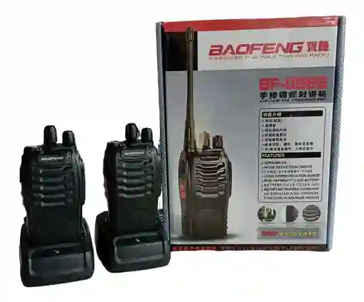 Radio De Comunicación Baofeng Bf-888s X2