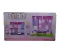 Casa De Juguete Muñecas Con Accesorios Y Luz.
