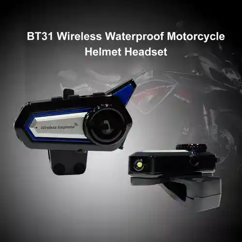 Intercomunicador Para Casco De Moto Bt Para Moto Bt31