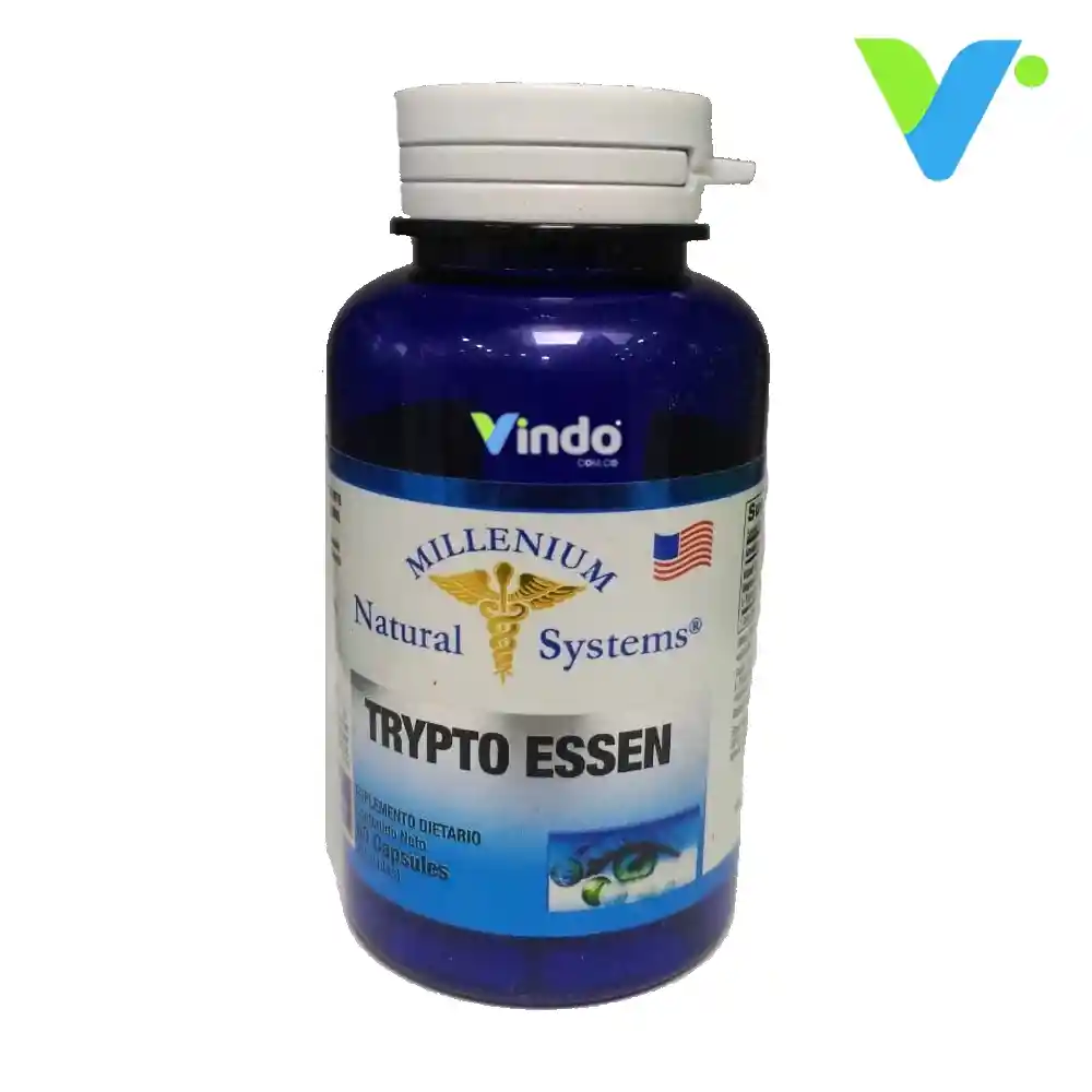  Trypto Essen 60 Caps NATURAL SYSTEMS 5 Htp Ltryptophan 