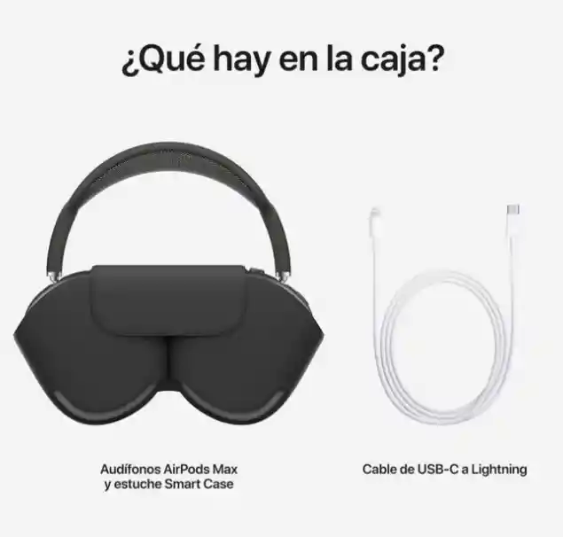 Audífonos Apple Airpods Max Gris Espacial 1.1