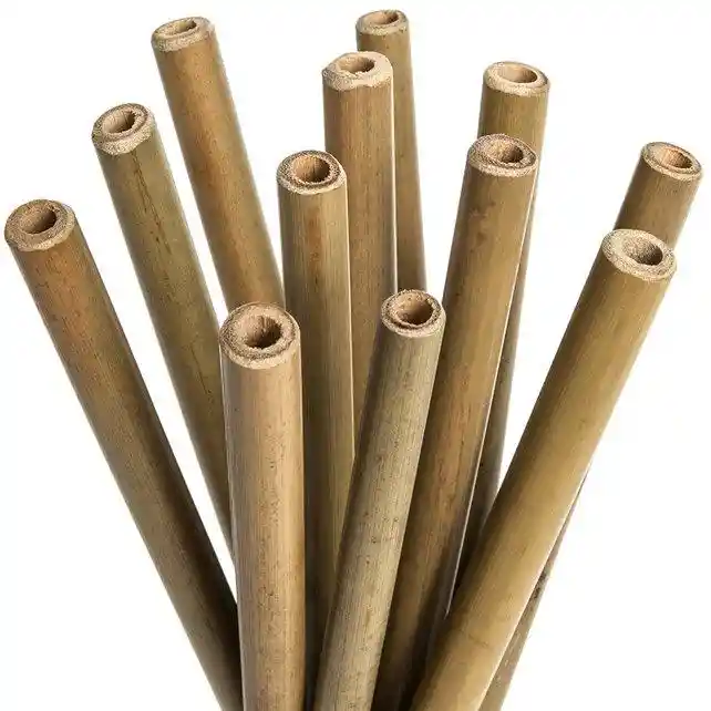  Pitillos De Bambu Cajax10Unidades 