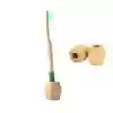  Soporte De Bambu Para Cepillo Dental 