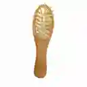  Cepillo Para Cabello De Bambu Portable Pequeno 