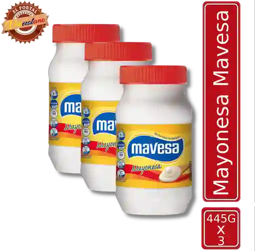 Mayonesa Mavesa 445g X 3