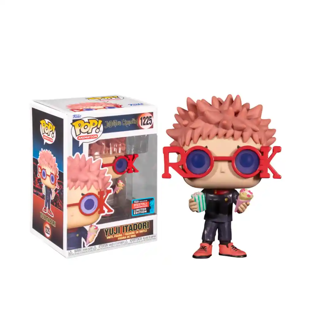 Funko Pop Jujutsu Kaisen Yuji Itadori New York Comic Con Excl