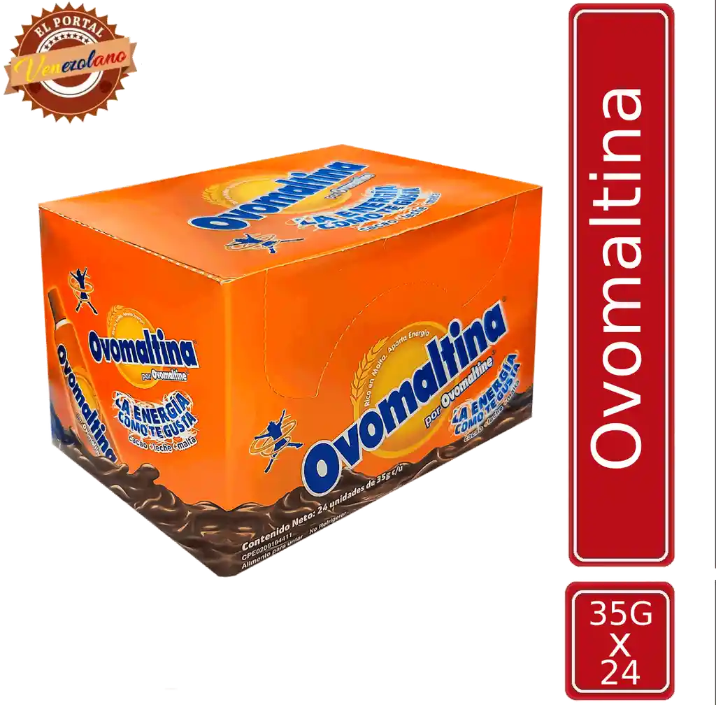 Ovomaltina Venezolana X Caja X 24