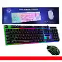 Combo Teclado Y Mouse Retroiluminado Gamer Usb Aaa121